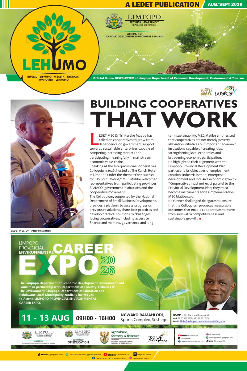 Lehumo La Limpopo — Aug/Sept 2026